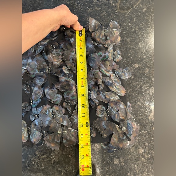 Cynthia Rowley Ombré Butterflies Organza Miniskirt Small NWT - Picture 10 of 11